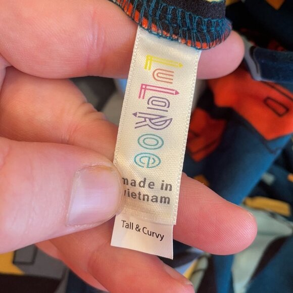 TC NWOT LuLaRoe Leggings AA22 4992 - Picture 3 of 3